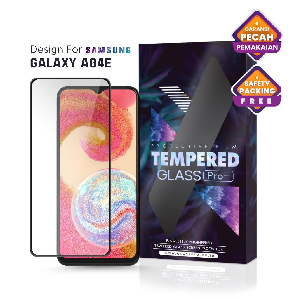 Tempered Glass Samsung Galaxy A04e Full Cover - Premium Glass Pro