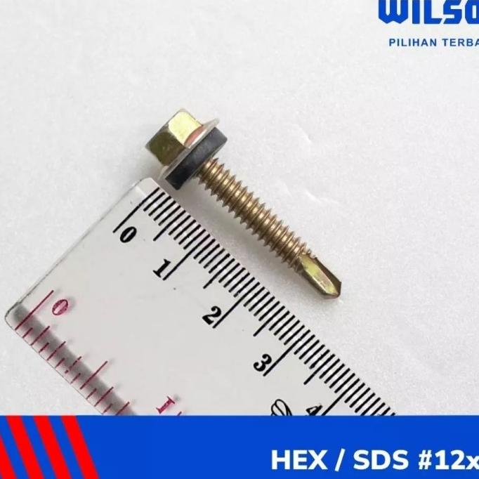 Baut Roofing Baut Baja Ringan Skrup Baja Ringan Skrup Roofing 3 Cm Murah Berkualitas