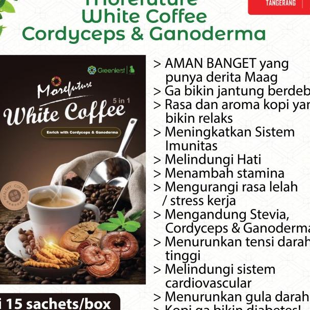 

Sale Morefuture White Coffee Ganoderma dan Cordyceps Kopi Kesehatan 1 pack