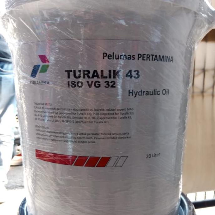 Oli Hidrolik Pertamina Turalik 43