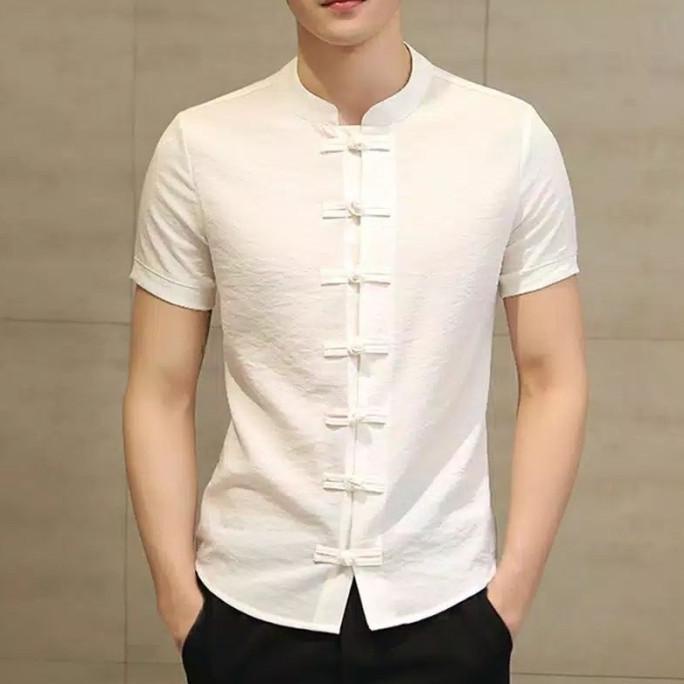 IMLEK  MASAHIRO CLOOTH kemeja pria choengsam, kemeja imlek, kemeja china. kem TERLARIS