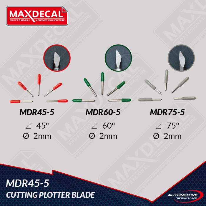 

Mata Pisau Japan Steel Mesin Kating Roland Blade Jinka Maxdecal Mdr