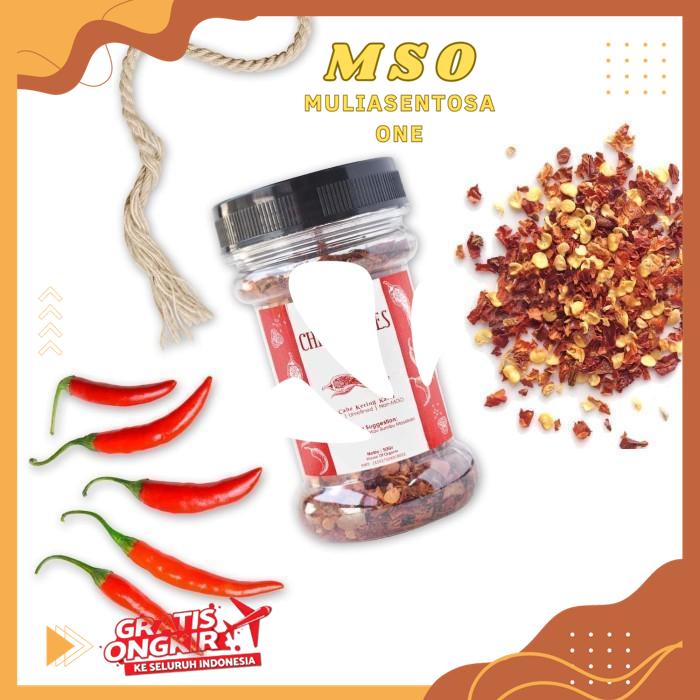 

CHILI FLAKES ( CABE KERING KASAR ) 50 GR PRODUK KUALITAS BERKELAS !!