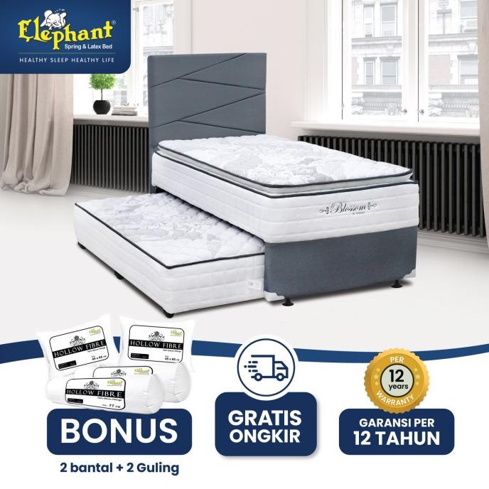 Kasur Springbed 2 In 1 Blossom Elephant