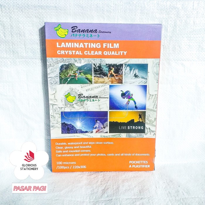 

Plastik Laminating A4 - Banana
