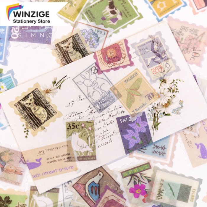 

Terbaru 50Pcs Vintage Stickers Scrapbooking Album Journal Whale Promo Terlaris