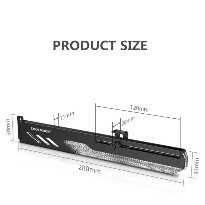 GPU VGA HOLDER ARGB COOLMOON GT8
