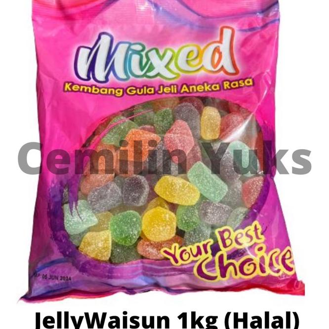 

Permen Jelly Waisun Xed 1Kg Jelly Aneka Rasa Jelly Fruit Jelly Buah