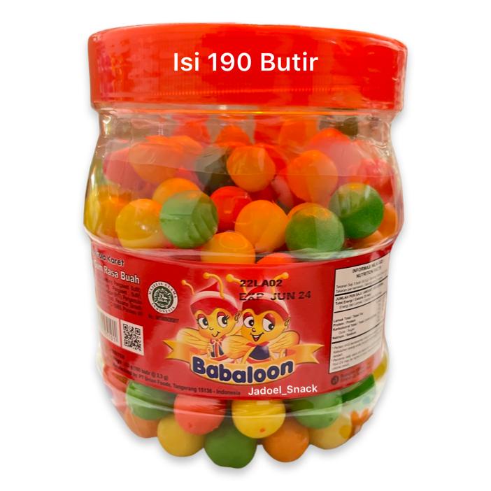 

Grosir - Permen Karet Babaloon 190 Butir Rasa Buah By Jadoel_Sna