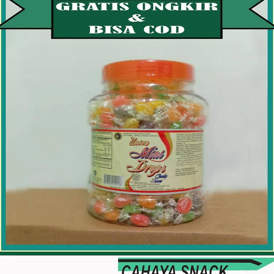 

Permen Union Nt Drops Toples ( Permen Aneka Rasa Buah ) Isi 430 Pcs / Netto 774 Gram