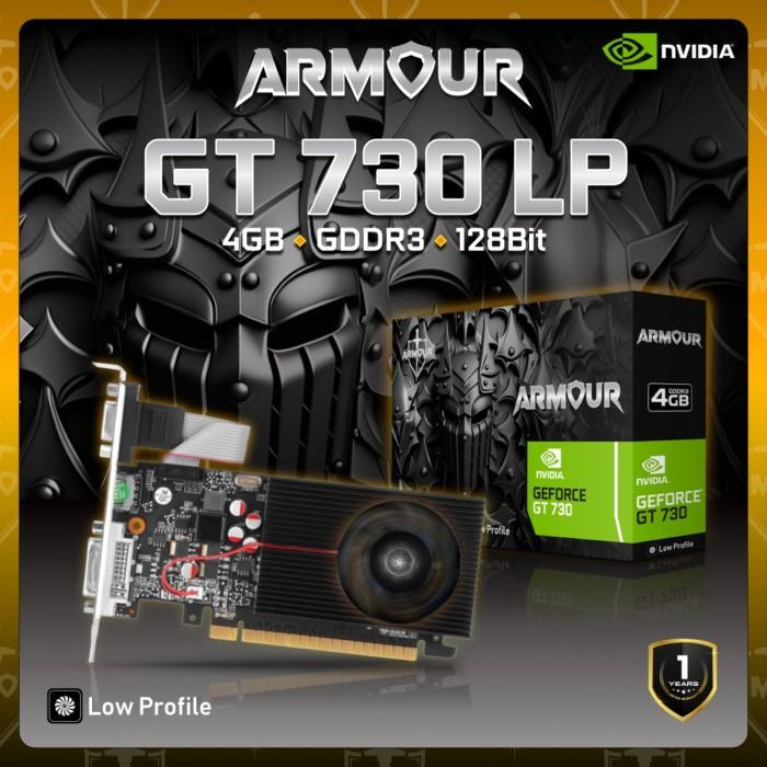 VGA CARD - VGA ARMOUR GT 730 LP 4GB DDR3 128 BIT