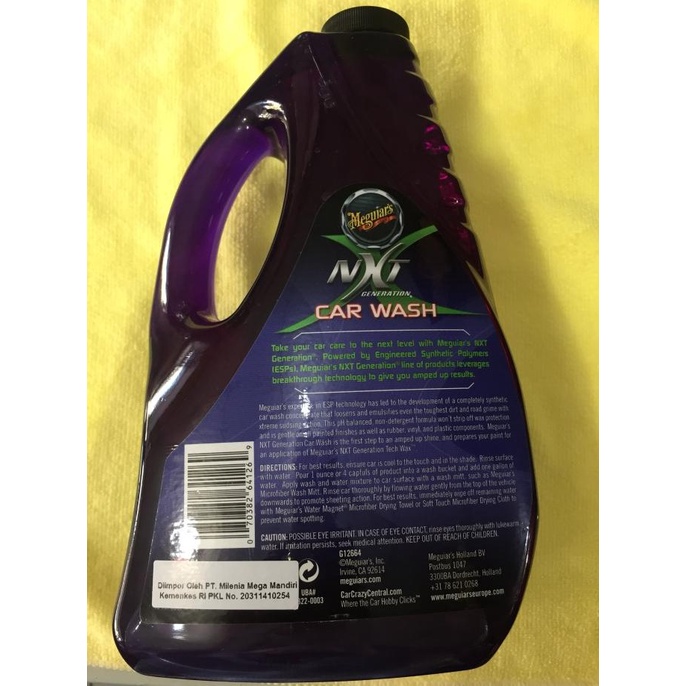Meguiars NXT Generation Car Wash Shampo mobil