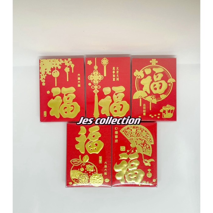 

New! ANGPAO IMLEK FUK FUk ISI 20 LEMBAR FUNG PAU HONGBAO FUK KEMASAN KOTAK Limited