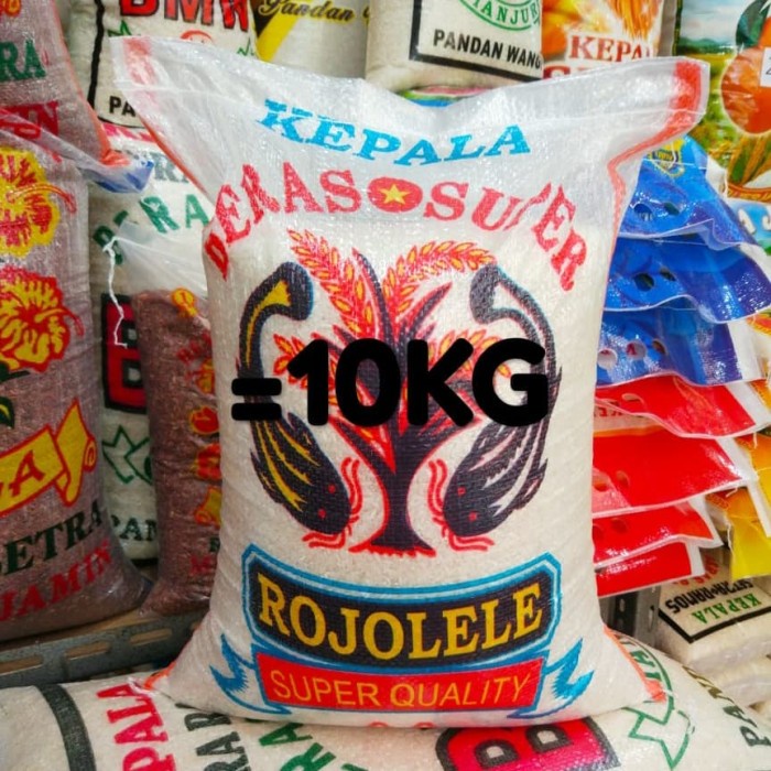 

BERAS KEPALA SUPER ROJOLELE 10KG MURAH