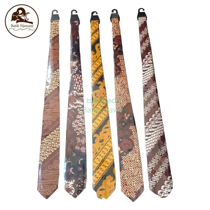 Ready Dasi Panjang Pria Motif Batik Dasi Batik Pria Kantor Dasi Panjang Berkualitas