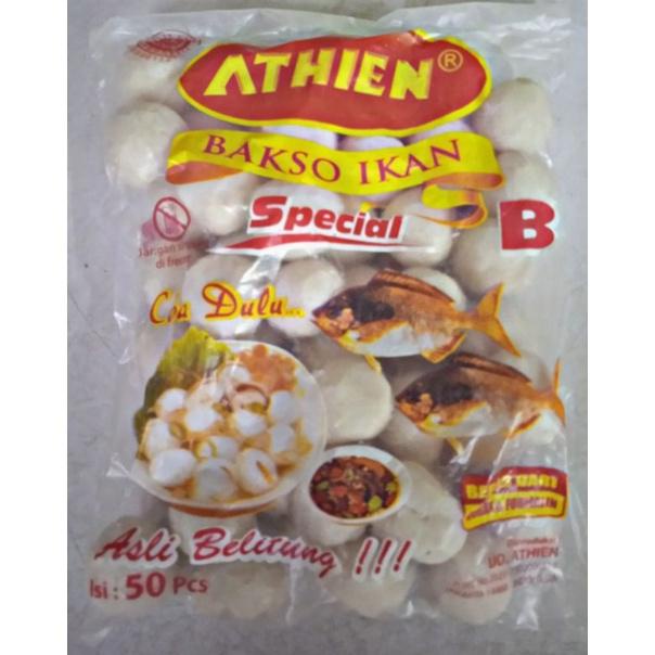 

Ready Athien Baso Ikan Special B 50butir/750 gr