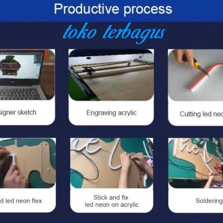 Lampu Neon Flex Led Selang 50M 50 Meter 220V Neon Flexible Neon Sign