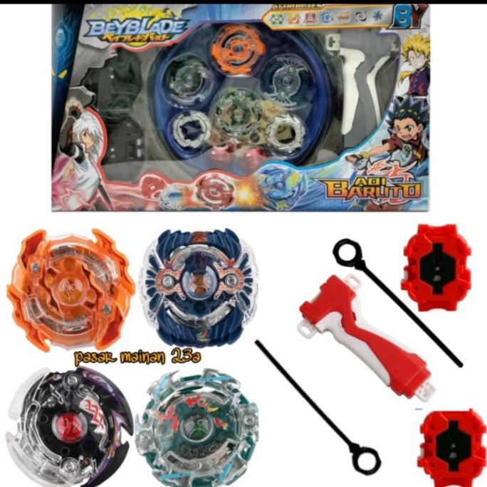 Gangsing Beyblade Burst 4in1 launcher Beyblade Lord set arena gangsing