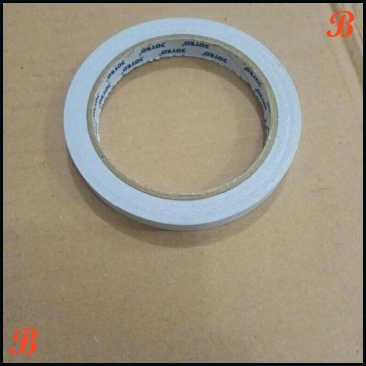 

| FH | DOUBLE TAPE KERTAS SETENGAH INCH JOYKO 12 MM