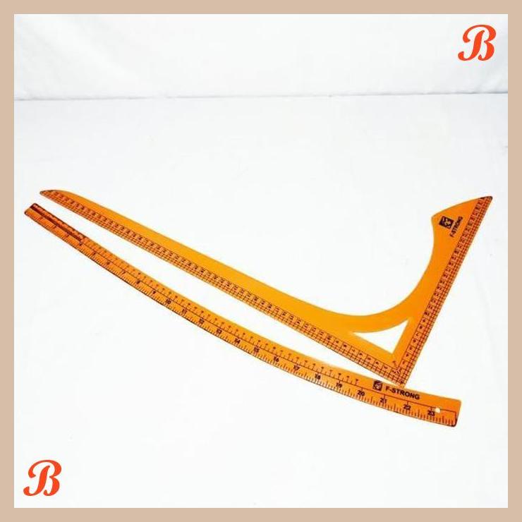 

| MJH | PENGGARIS POLA 1 SET SIKU DAN LENGKUNG L021 DAN L024 PENGGARIS JAHI