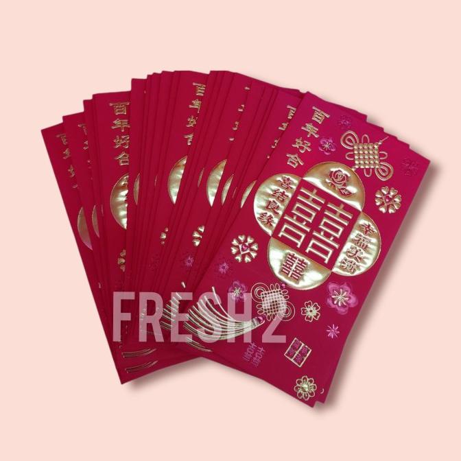 

[IMLEK] angpao shuangxi panjang isi 23lmbr/angpao sangjit/amplop shuangxi TERLARIS