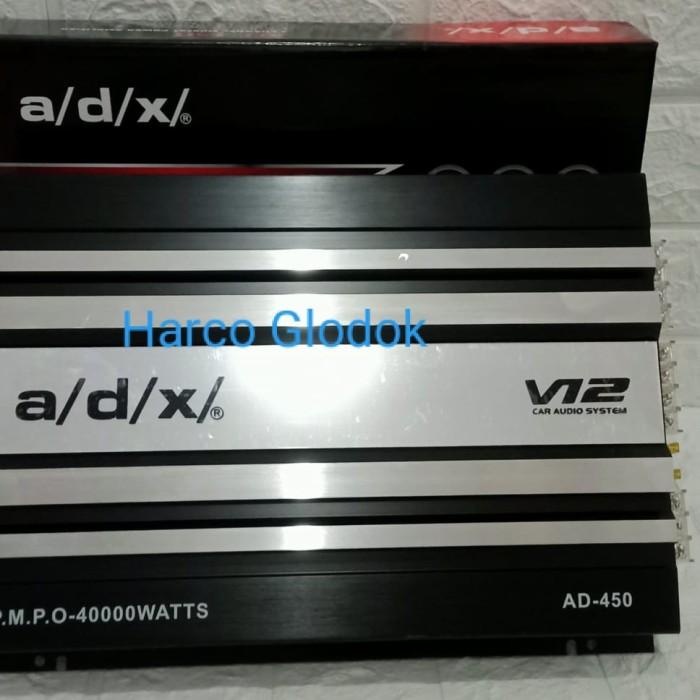 POWER AMPLIFIER ADX AD-450.4CHANEL  TENAGA BADAK ADX 450 40000WATT