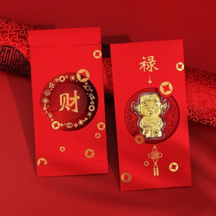 

New! NEW Angpao Emas Chaisen / Kado Hadiah Souvenir Imlek / Amplop Angpao Limited