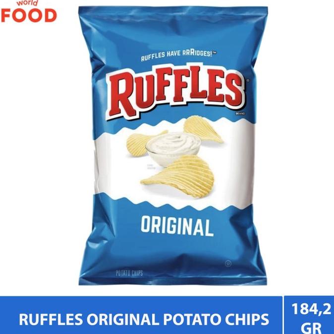 

READY STOCK RUFFLES ORIGINAL POTATO CHIPS !!!!!