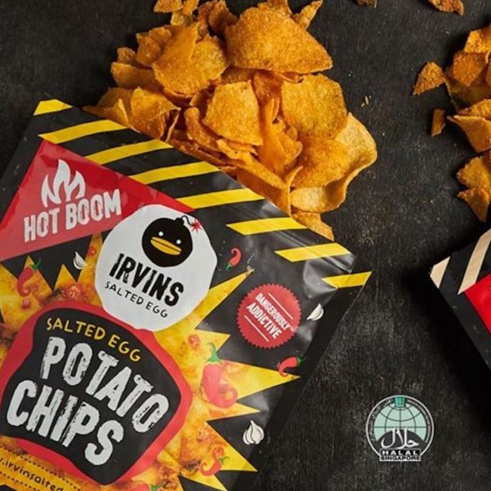 

TERBARU [HOT BOOM] IRVINS SALTED EGG POTATO CHIPS SPICY (105 GR) !!!!!