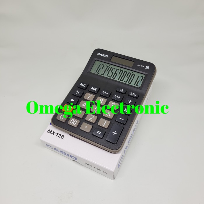 

CASIO CALCULATOR MZ-12S - KALKULATOR MEJA OFFICE DESKTOP MZ 12S ORIGINAL TERBARU