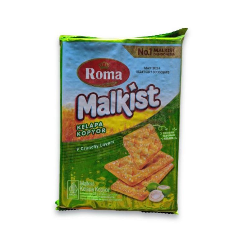 

ROMA MALKIST KELAPA KOPYOR 200G PRODUK TERBARU