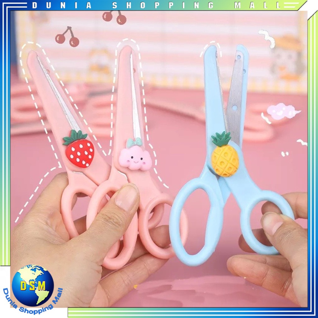 

DSM Gunting Lucu Alat Tulis Anak Sekolah Kartun Diy Kertas Buatan Tangan Kantor Kecantikan Portabel Portabel Portabel Scissors
