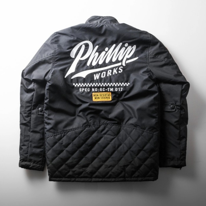 NEW JAKET MOTOR PHILLIP WORKS KAMIKAZE BEST SELLER ORIGINAL TERBARU