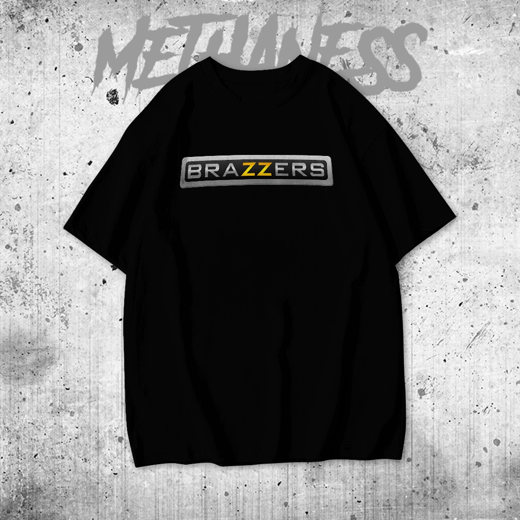 KAOS LOGO BRAZZERS / KAOS TSHIRT BRAZZERS LOGO
