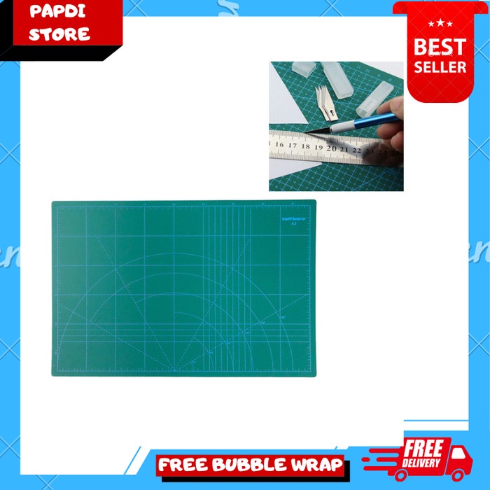

Meja Kerja Potong Work Cutting Mat Pad A3 45 X 30Cm