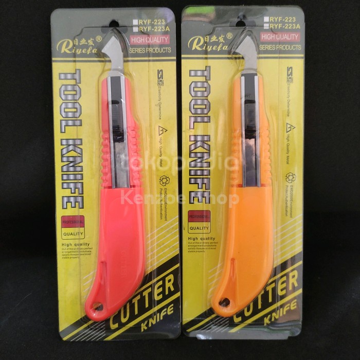 

Cutter Pisau Acrylic Akrilik Riyefa Bonus 2 Refill Isi