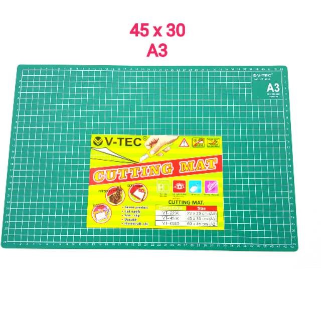 

V-Tec Cutting Mat A3 Alas Potong 45 X 30 / V-Tec Alas Potong Vt4530