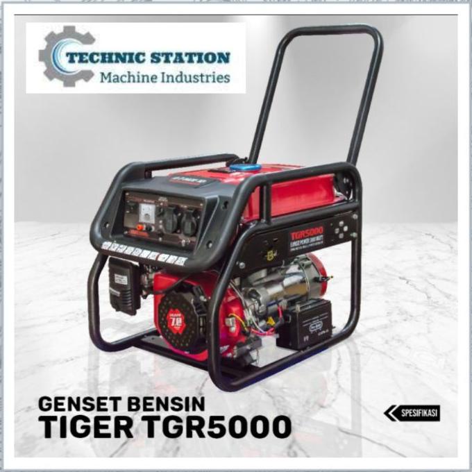 Genset 3000 Watt Tiger Tgr 5000