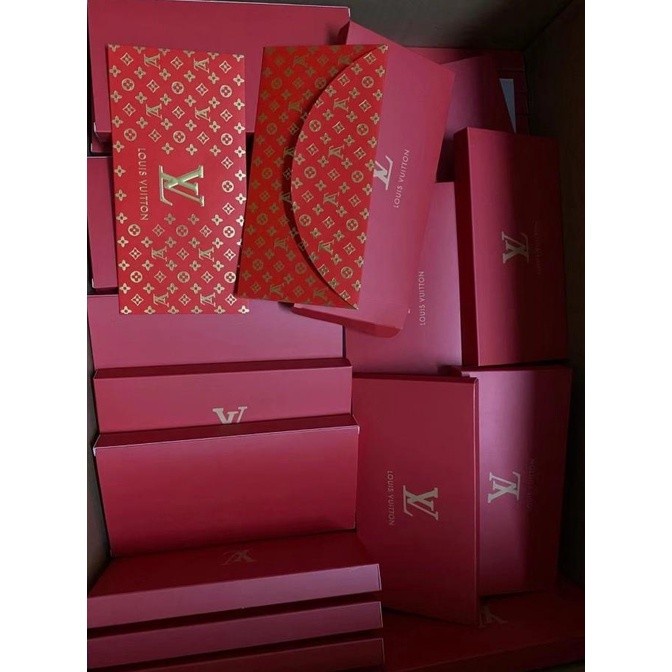 

New! ] Amplop Angpao Merek Motif LV CHANEL Dior Gucci Tahun Baru Imlek Limited
