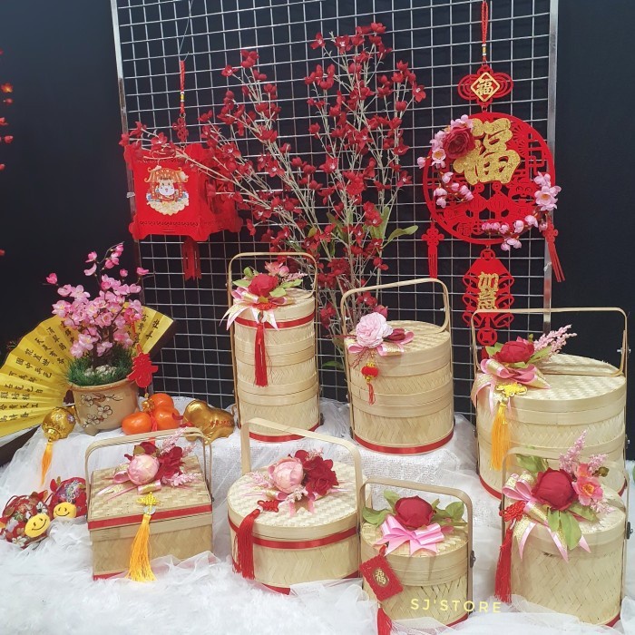 

New! TermuraH yuk!! Box hampers keranjang imlek Sincia 2021 Limited
