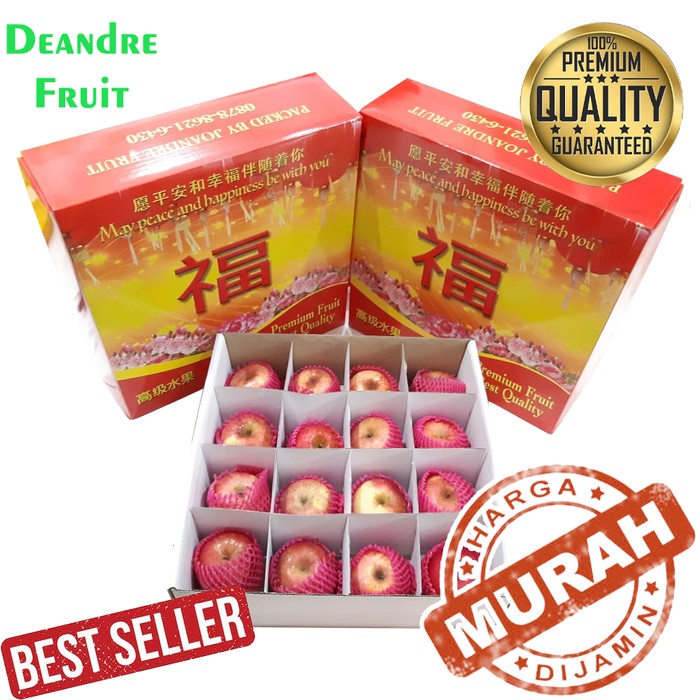 

New! PROMO MURAH Buah Gift Apel Fuji Premium Imlek Sinchia Parcel Limited