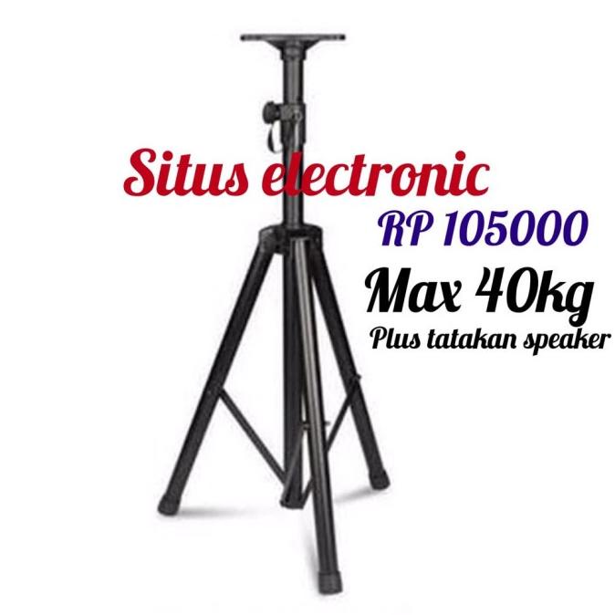 stand speaker aktif pasif tripod speaker