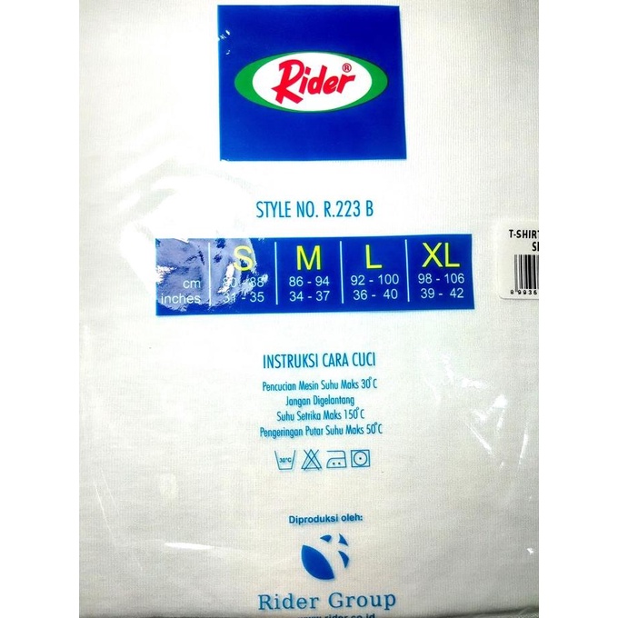 Underwear/Pakaian dalam/Kaos dalam pria - Rider
