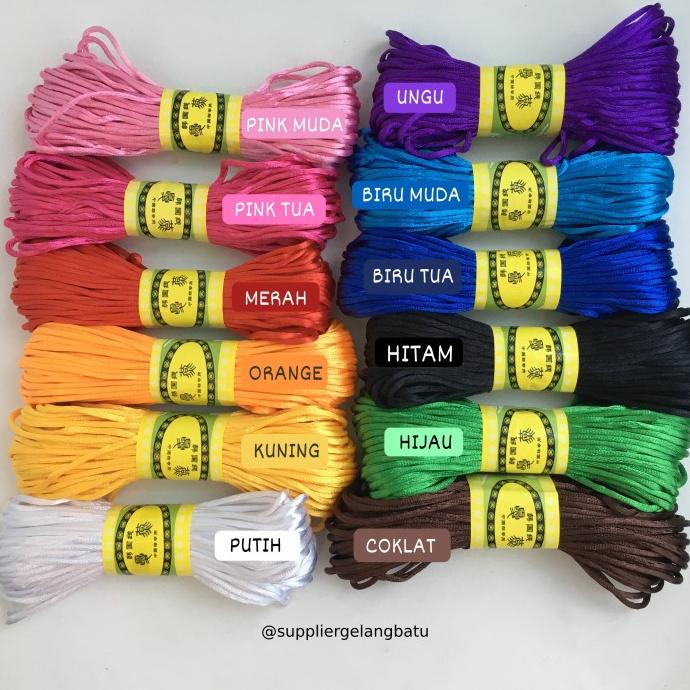 

Tali Satin China 2Mm Harga Per Roll 20 Meter