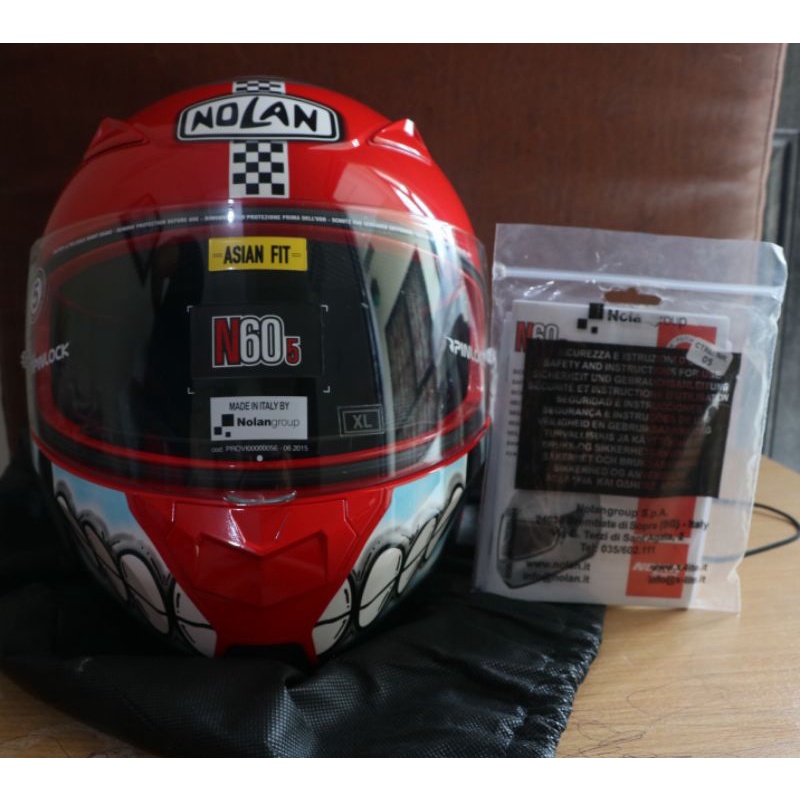 Helm full face NOLAN N605 original💯