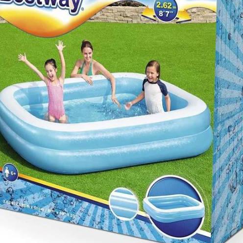 Kolam Renang Anak Jumbo Bestway 54006 262Cm / Kolam Renang Anak Besar