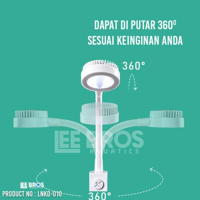 Lampu Led Aquarium / Lampu Akuarium / Lampu Aquascape Jepit