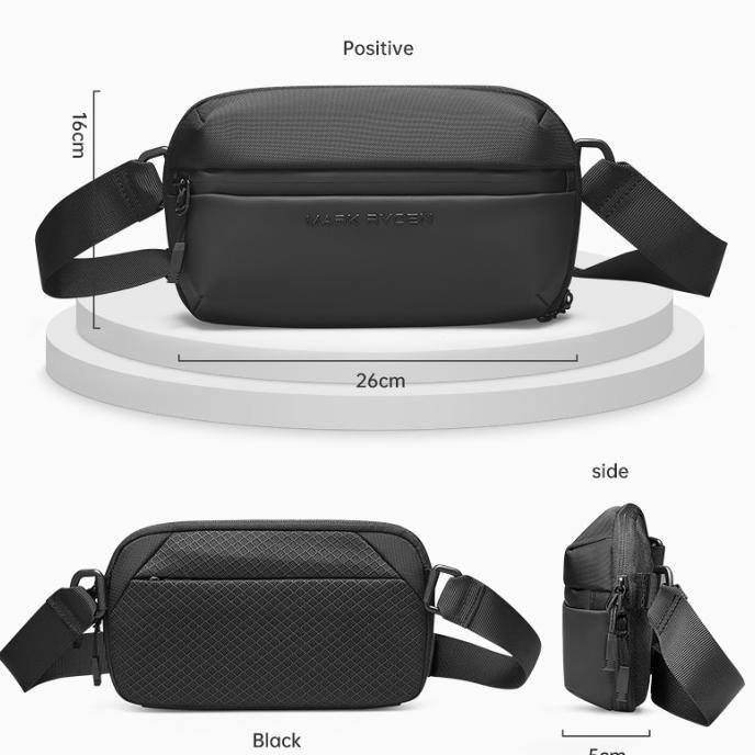 Mark Ryden Tas Selempang Pria Waist Bag Sling Bag MR8712