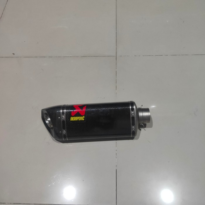 {Second} knalpot akrapovic original pnp full sistem adv 150 Limited