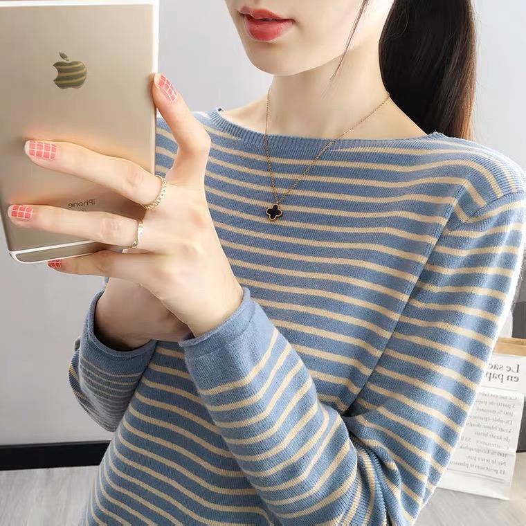 [AMAZED PEOPLE] [ LINGERIE MASTER ] - (T-48) Sweater Soft Knit Import Long SLeeve - Atasan Rajut